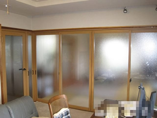 内付樹脂窓施工施工後