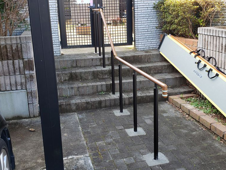 手すり工事施工後